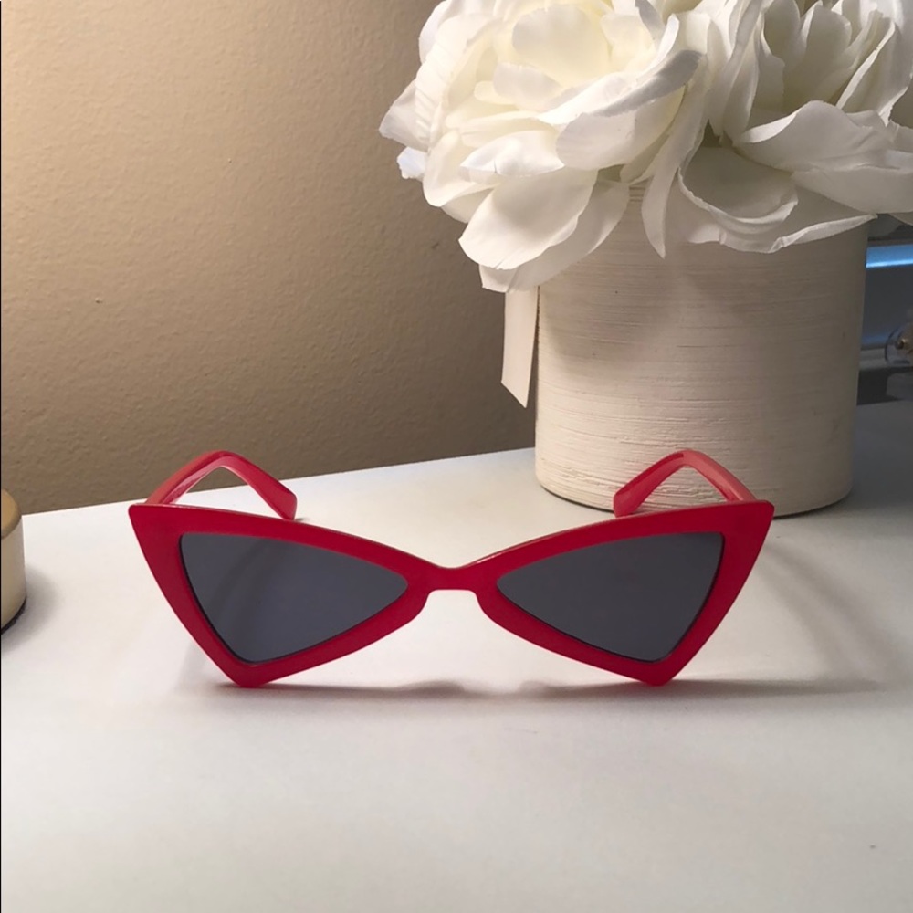 Red “Rihanna Like” Sunglass NEW